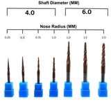 Taper Ball Nose Cutting Bit