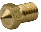 Brass Nozzle compatible with E3D Metal Hot End, 0.5mm Nozzle, 1.75mm Filament