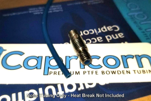 Genuine Capricorn XS PTFE Heat Break Liner for 1.75mm, 0.25m long