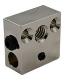 Copper Heater Block, Nickel plated for Ender-3