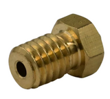 Brass Nozzle compatible with E3D Metal Hot End, 0.5mm Nozzle, 1.75mm Filament