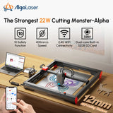 AlgoLaser Alpha 22w Laser Engraver Machine 400 x 400mm