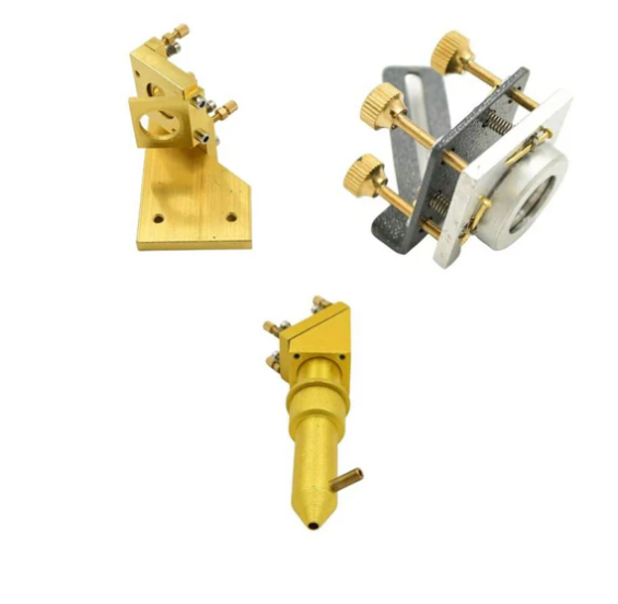 CO2 Laser Head and Mirror Holder Set, 18mm Lens