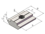 20 Series Slide T-Nuts