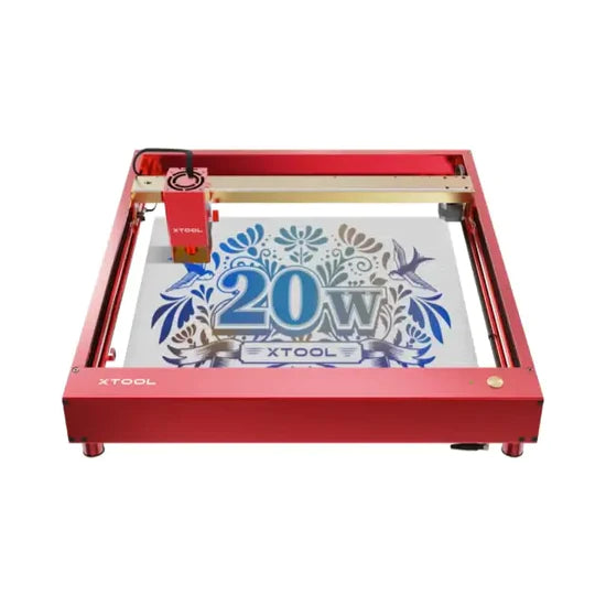 xTool D1 20w Pro Desktop Laser Engraver Machine Red