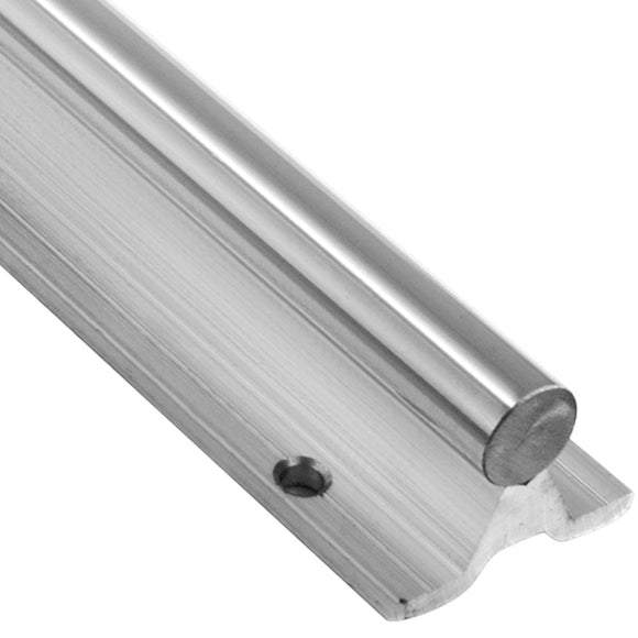SBR16 x 1m Supported Chromed Linear Steel Rod