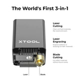 xTool M1 Basic Desktop Laser and Blade Cutter, 10W