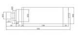 2.2kW Air Cooled Spindle - Gadgitech Trading 