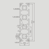 30 x 120mm Aluminium T-Slot
