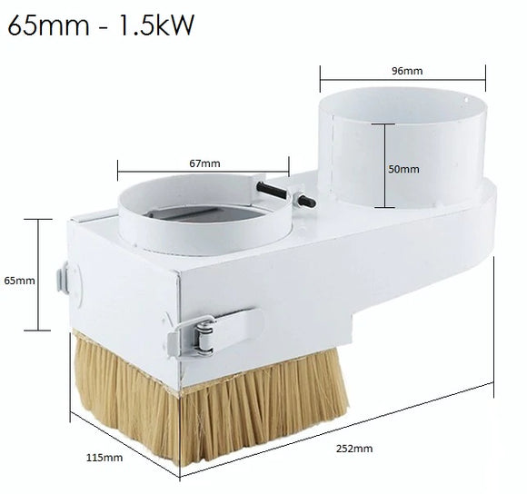 65mm Spindle Dust Shoe