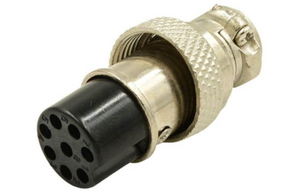 GX16 Connector, 8 Pin, Female
