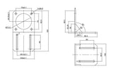 Nema 34 Stepper Motor Bracket