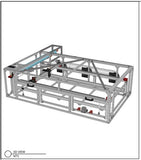 80W Co2 Laser Cutting Machine 1200 x 600mm