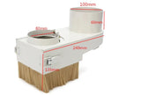 80mm Spindle Dust Shoe